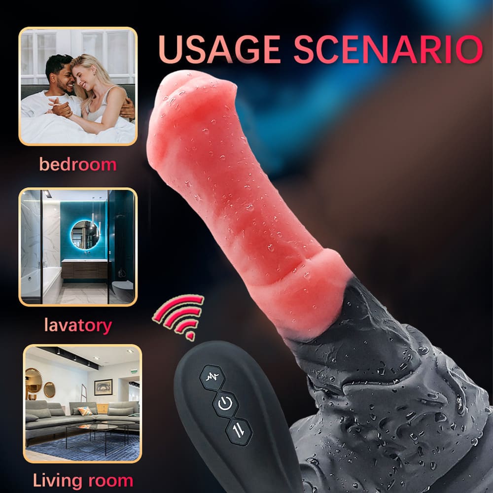 Varen - 9 Inch Thrusting Horse Dildo - Fantasy Dildo