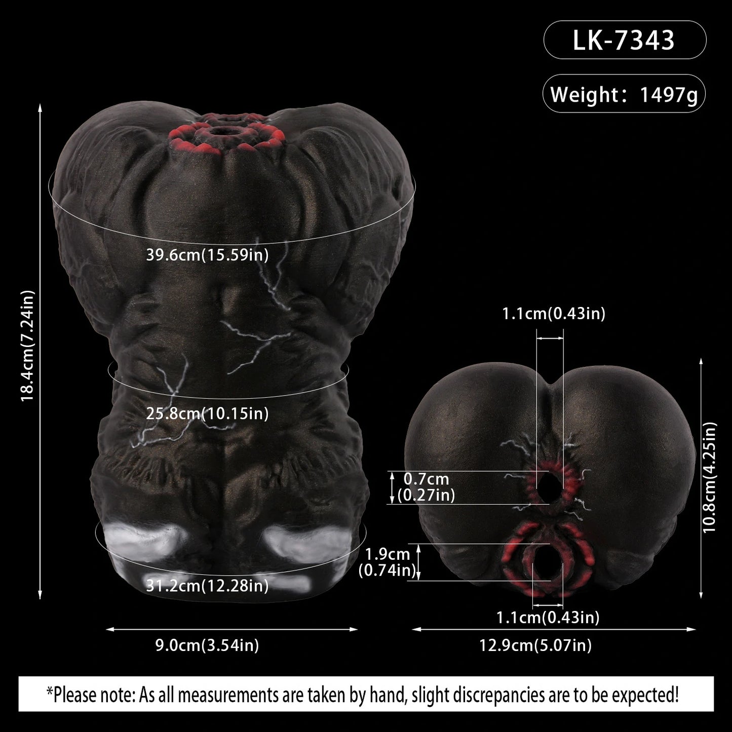 Venom – Fantasy Triple Channel Pocket Pussy