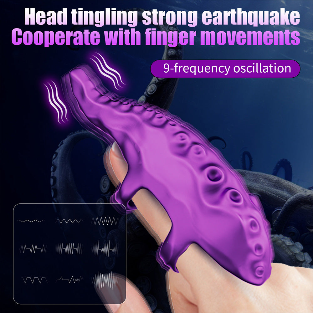 Venusfun Octopus Finger Vibrator G-spot Masturbator