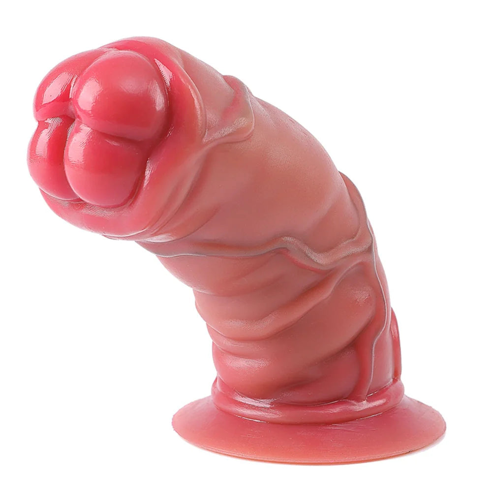 Venusfun Realistic Short Thick Wearable Dildo Harness for Deep Penetration All Genders