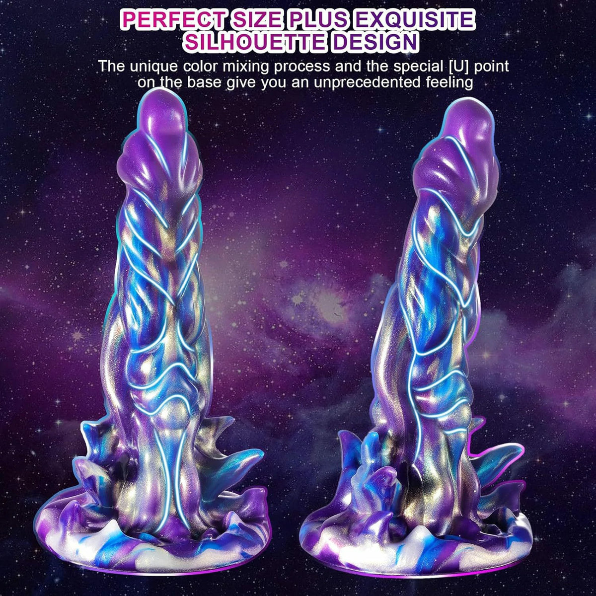 Vermilion Bird – Iridescent Fantasy Dildo