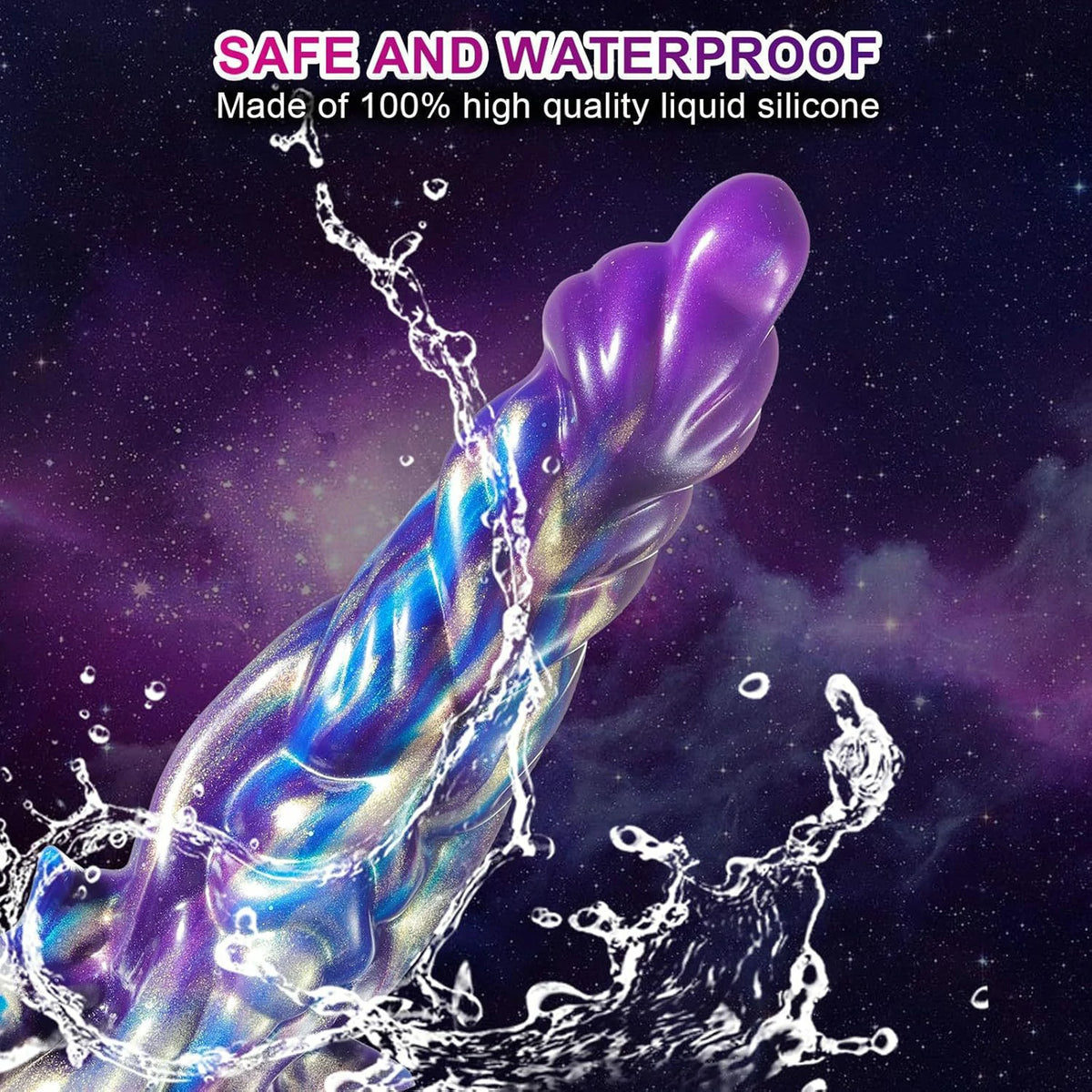 Vermilion Bird – Iridescent Fantasy Dildo