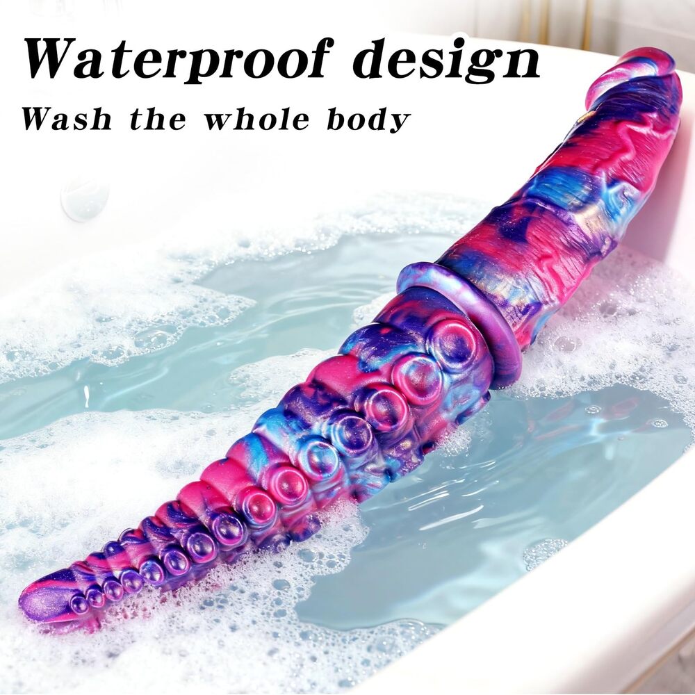 Veyra - 13.7 Inch Double Dildo with Tentacle & Realistic Texture