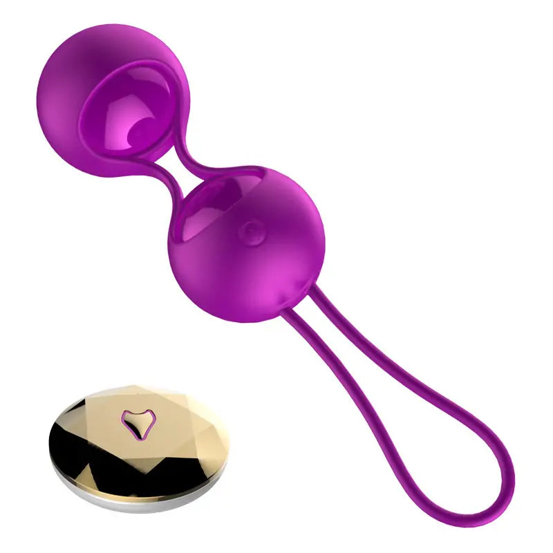 Vibrating Ben Wa Balls with Remote Control