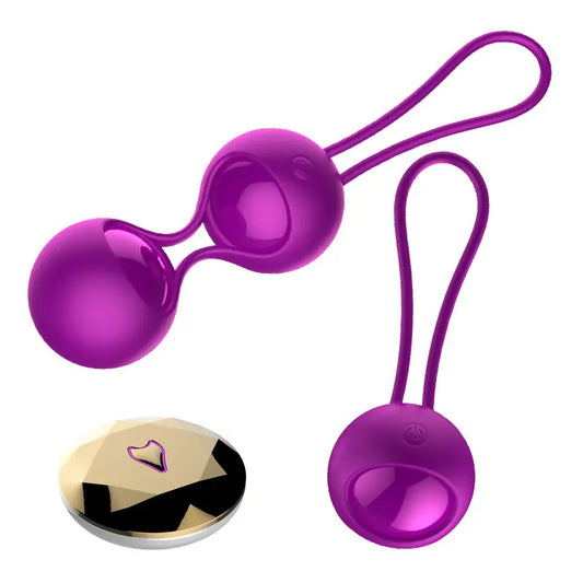 Vibrating Ben Wa Balls with Remote Control