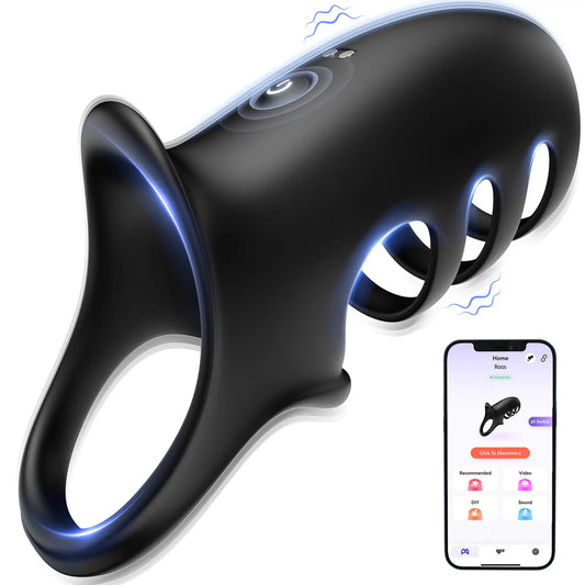 Vibrating Chastity Cage - App Controlled