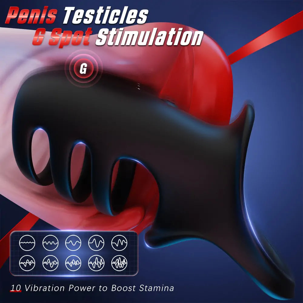 Vibrating Chastity Cage - App Controlled