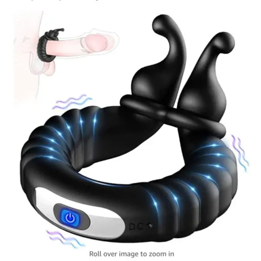 Vibrating Snails Cock Ring for Men with Remote