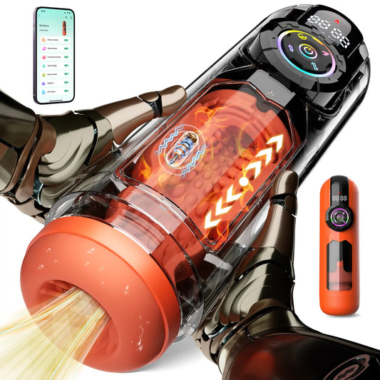 Vortex Heat Automatic Thrusting Suction Masturbator