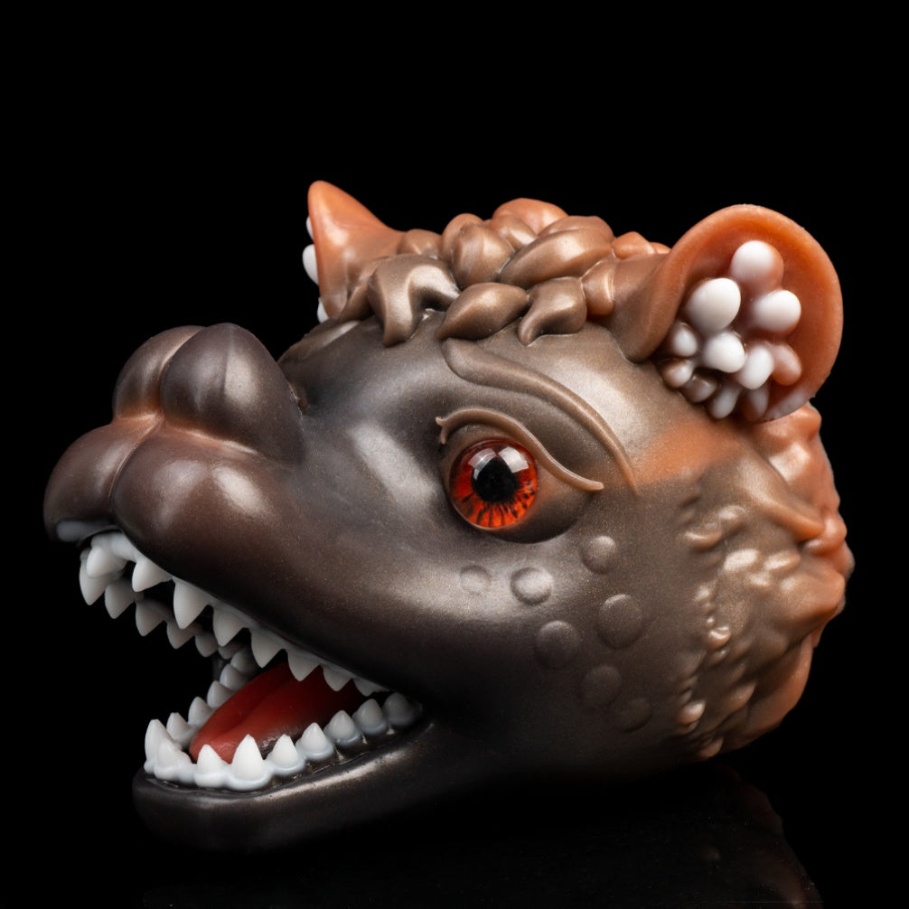 Fantasy Brown Canine Silicone Sex Doll - Beast Oral Sex Penis Massage Masturbator for Men