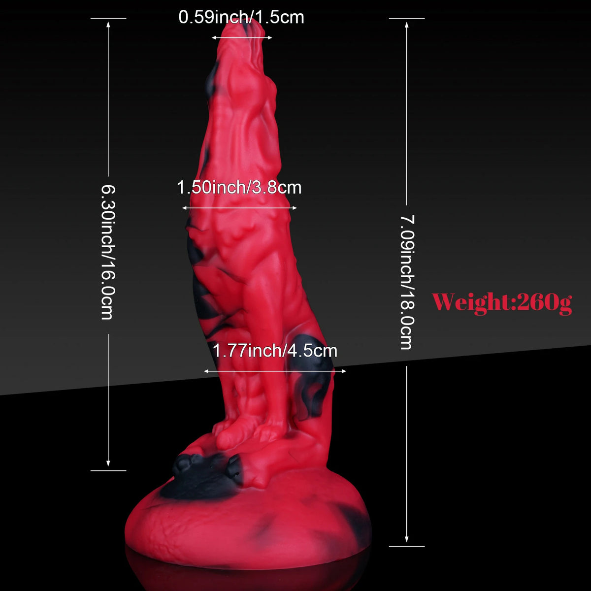 War Wolf – Wolf Shaped Fantasy Dildo
