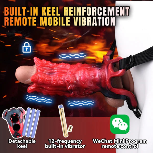 Warlord Wraps Series – Monster Vibrating Penis Sleeve
