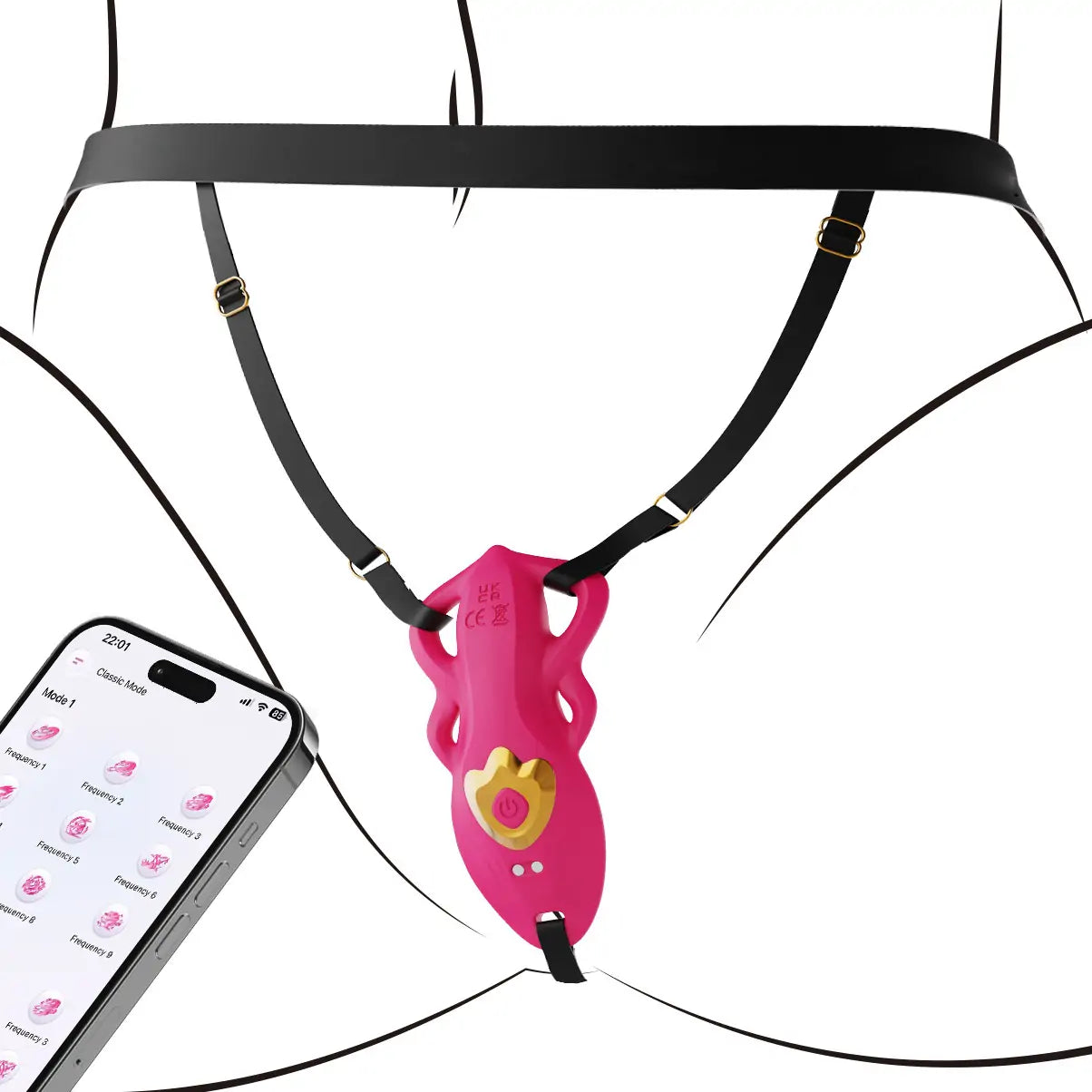 Wearable Clit Stimulator Panty Vibrator