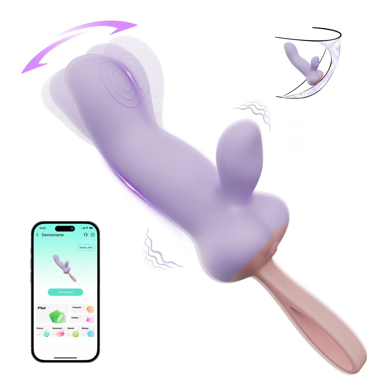 Wearable Finger Vibrator - Clit G Spot