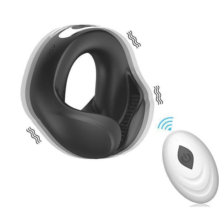 Wearable Testicle Stimulation Vibrating Cock Ring