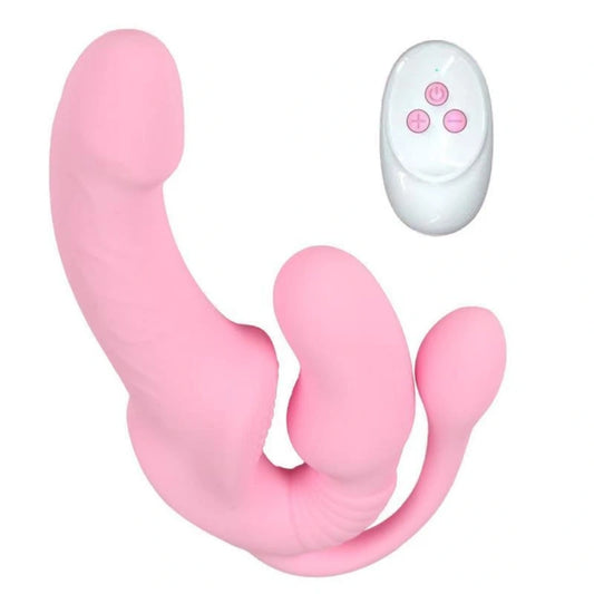 Wearable Triple-Motor Couples Vibrator