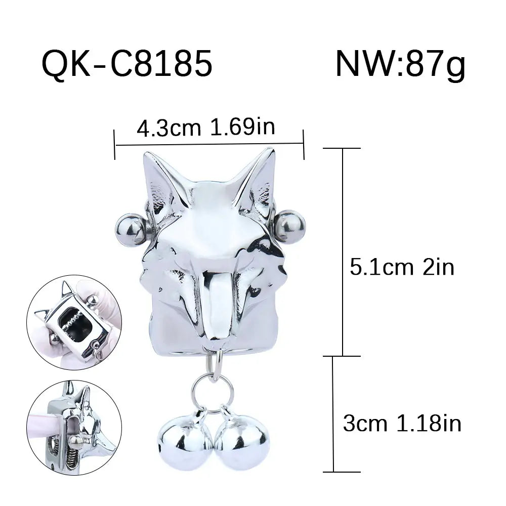 Wild Beast Stainless Steel Nipple Clamps