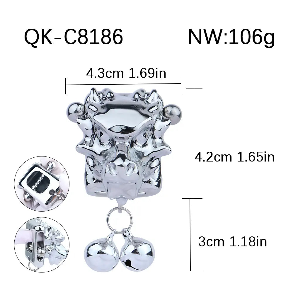 Wild Beast Stainless Steel Nipple Clamps