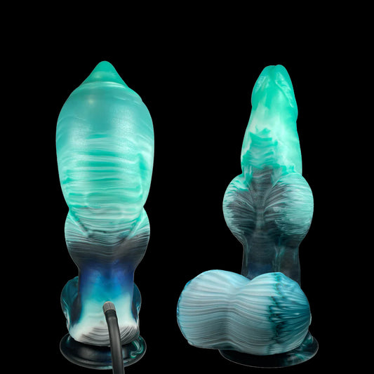 Fantasy Inflatable Dog Dildo 9 Inches