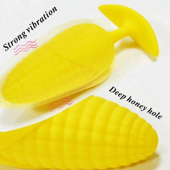 Wireless Corn Vibrating Butt Plug