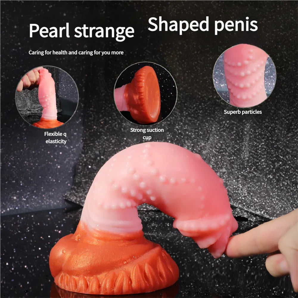 Wn-Pearl Dildo Customizable Real Solid Woman Rubber TPE Silicone Silicon Adult Fake Artificial Penis Sexi Sexual Price Sexy Shop Sex Toys Dildo for Women Sale