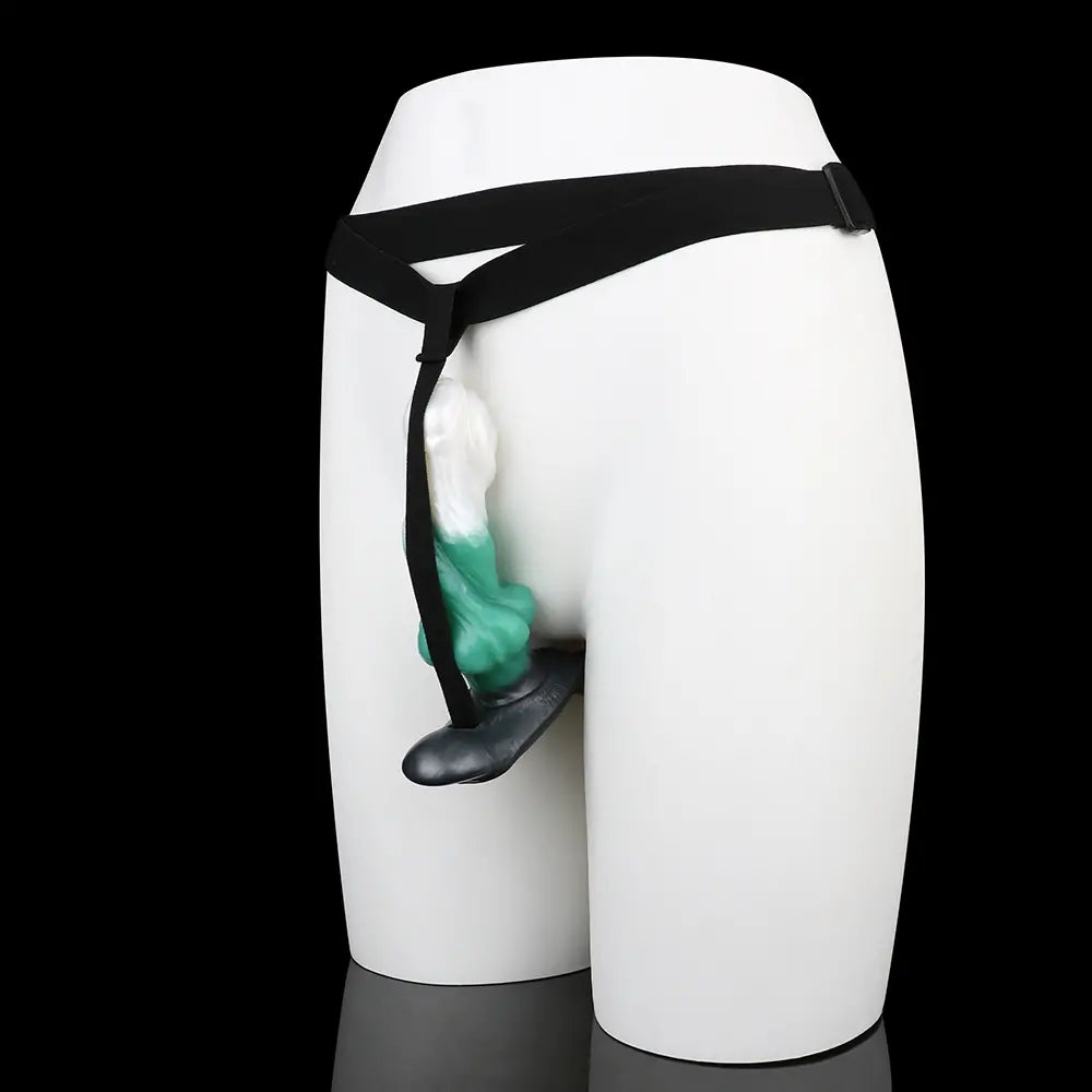 Wolf Fantasy Butt Plug with Elastic Strap