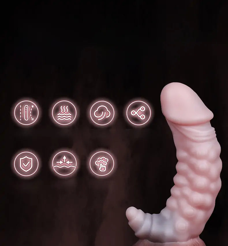 Worm Dildo 7.4 Inches – Fantasy Design