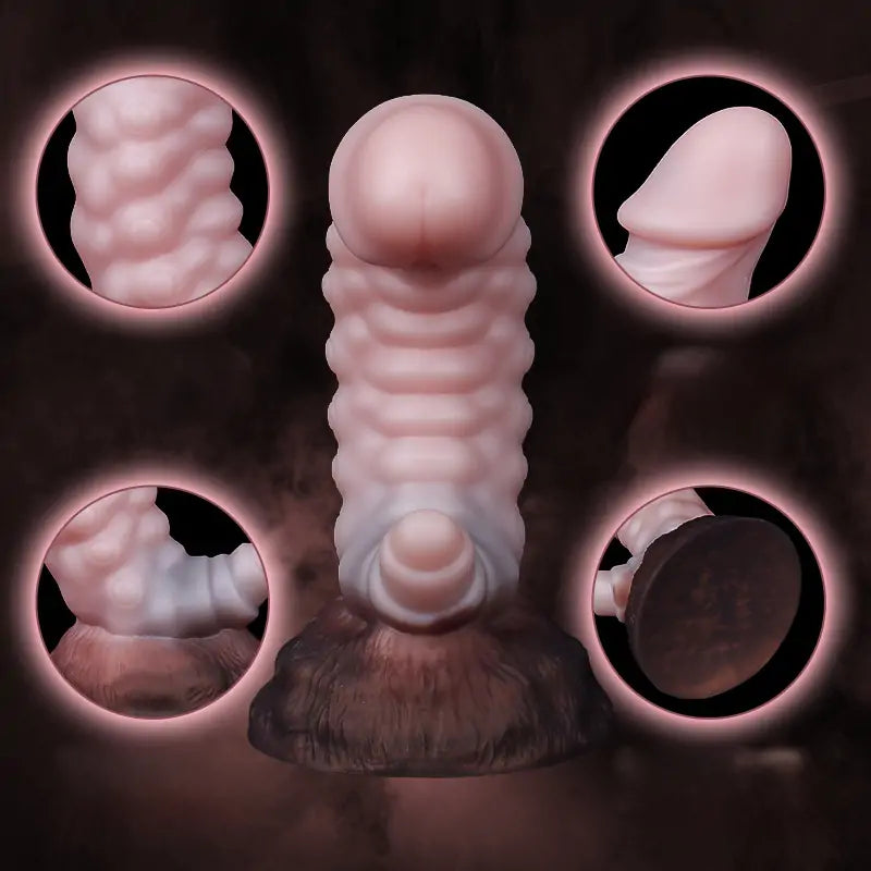 Worm Dildo 7.4 Inches – Fantasy Design