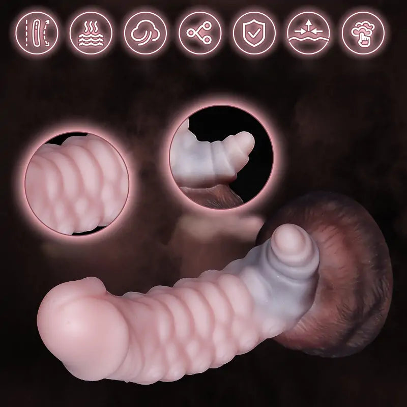 Worm Dildo 7.4 Inches – Fantasy Design
