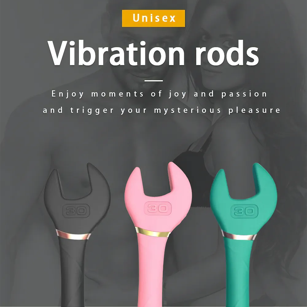 Wrench Thrusting G-Spot Vibrator with 10 Speeds