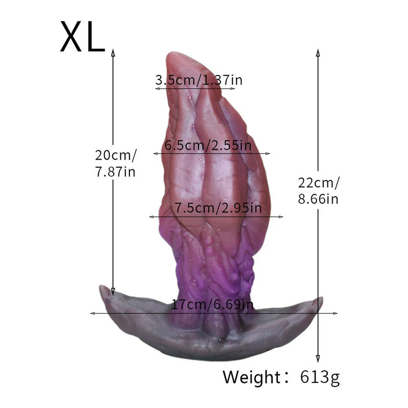 Crawler Silicone Butt Plug - Alien Beast Anal Plug