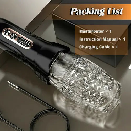 XR14 Best Male Masturbator 10 Vibration 5 Rotation