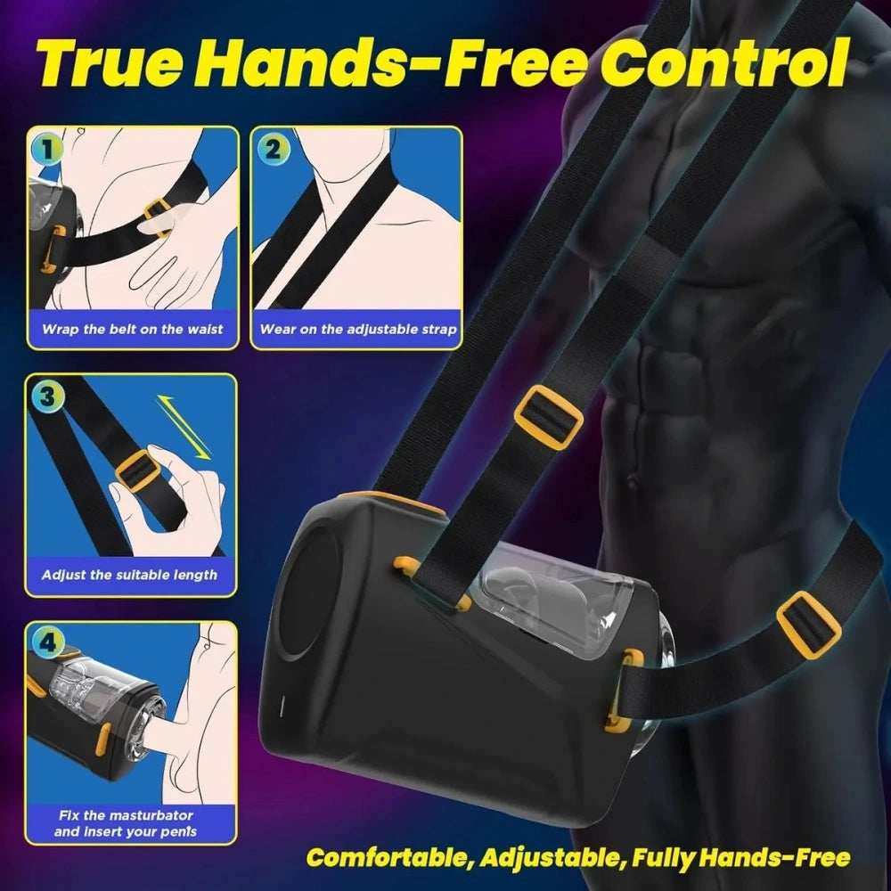 XT2 Wearable Hands Free Thrusting Masturbator