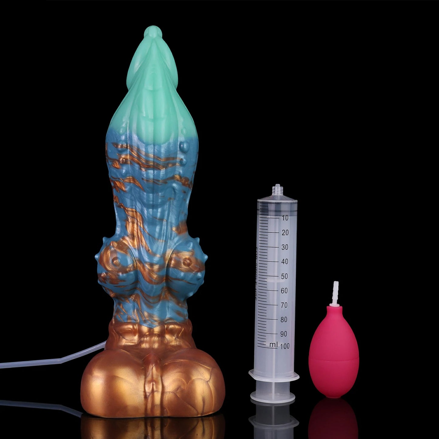 ANOSX Fantasy Desktop Spray Dildo with Suction Base