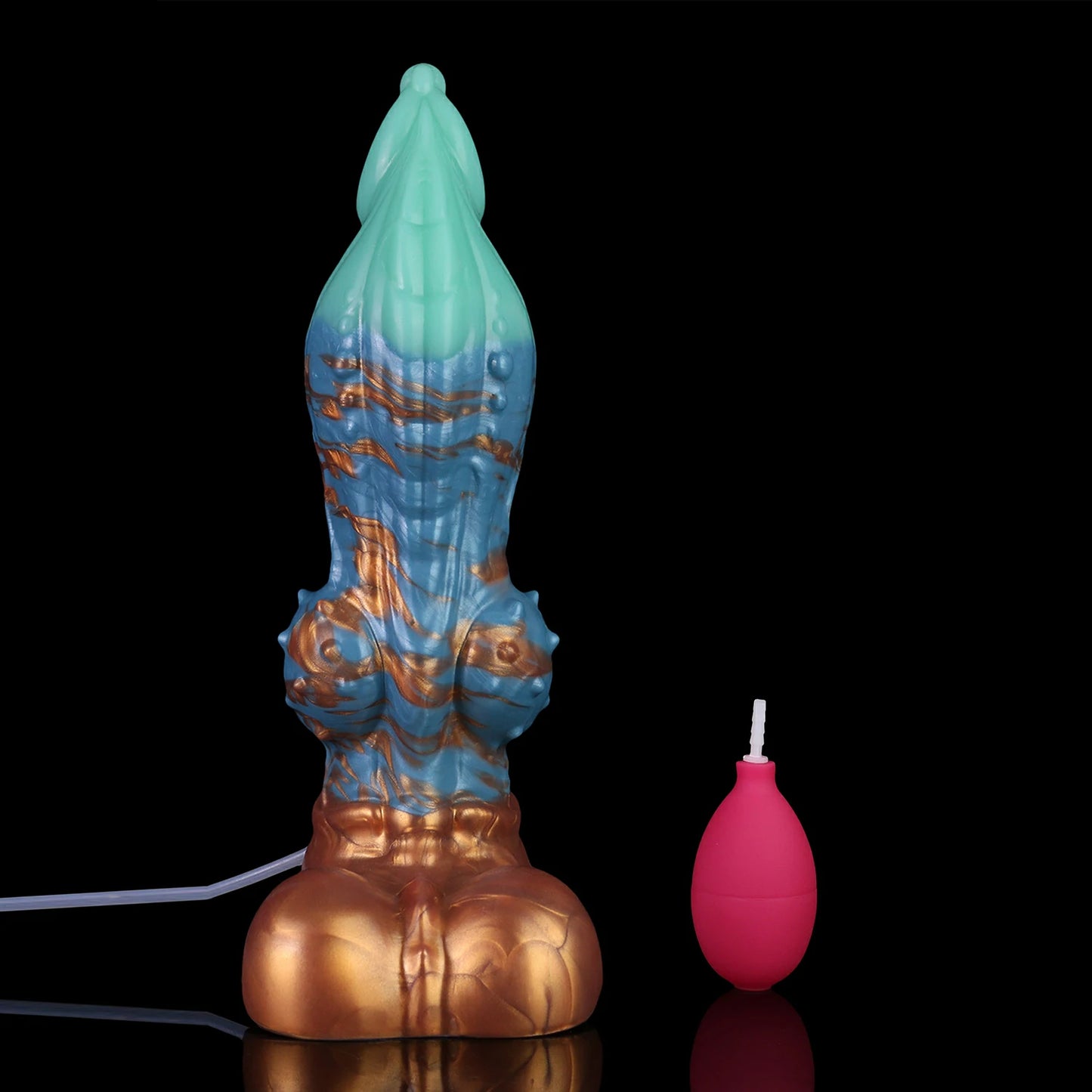 ANOSX Fantasy Desktop Spray Dildo with Suction Base