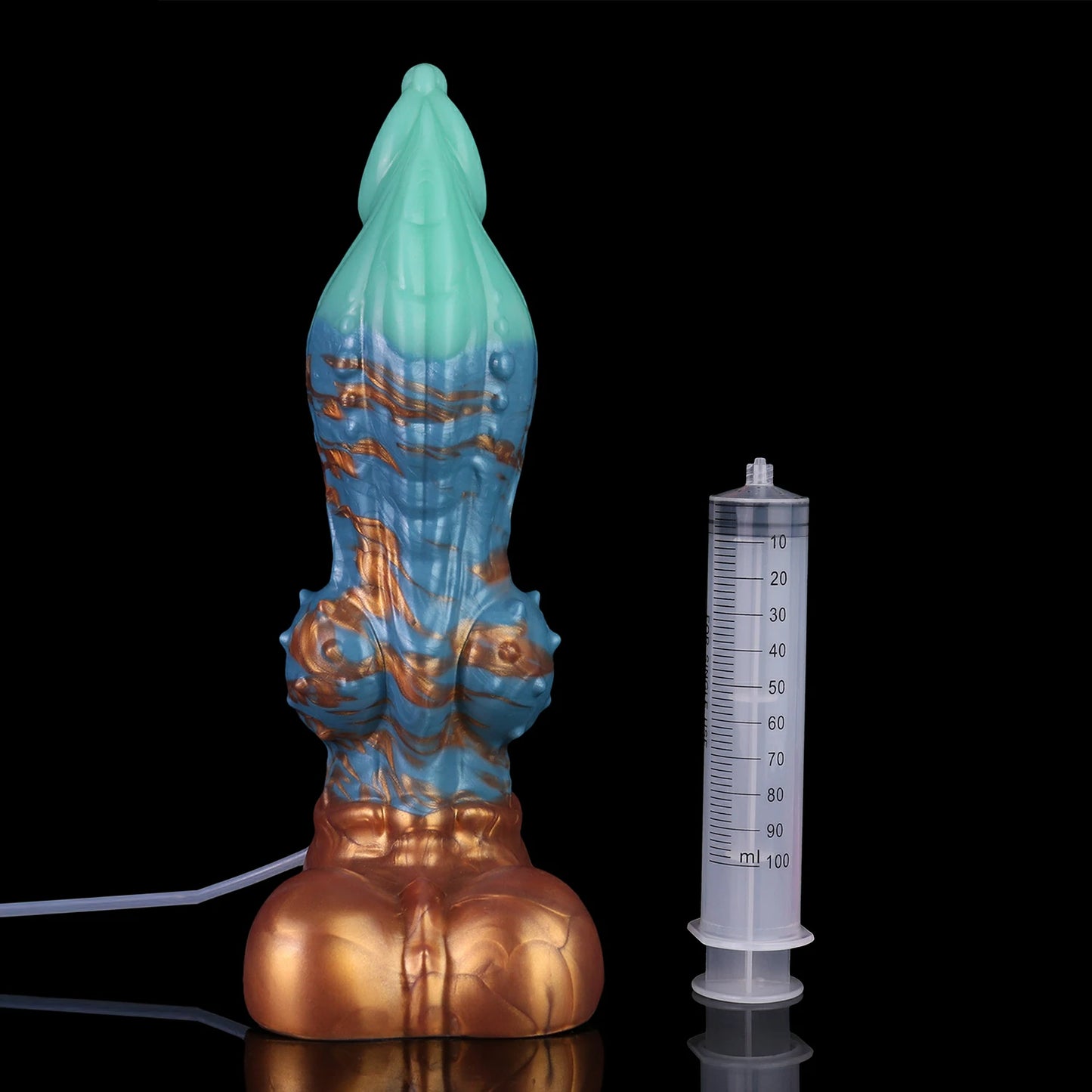 ANOSX Fantasy Desktop Spray Dildo with Suction Base
