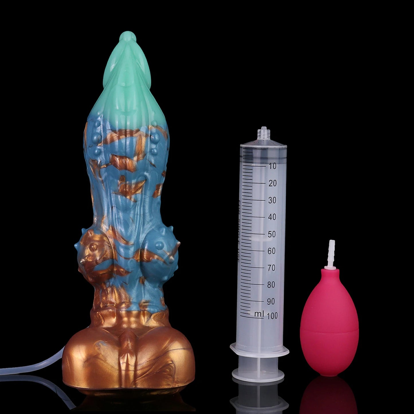 ANOSX Fantasy Desktop Spray Dildo with Suction Base