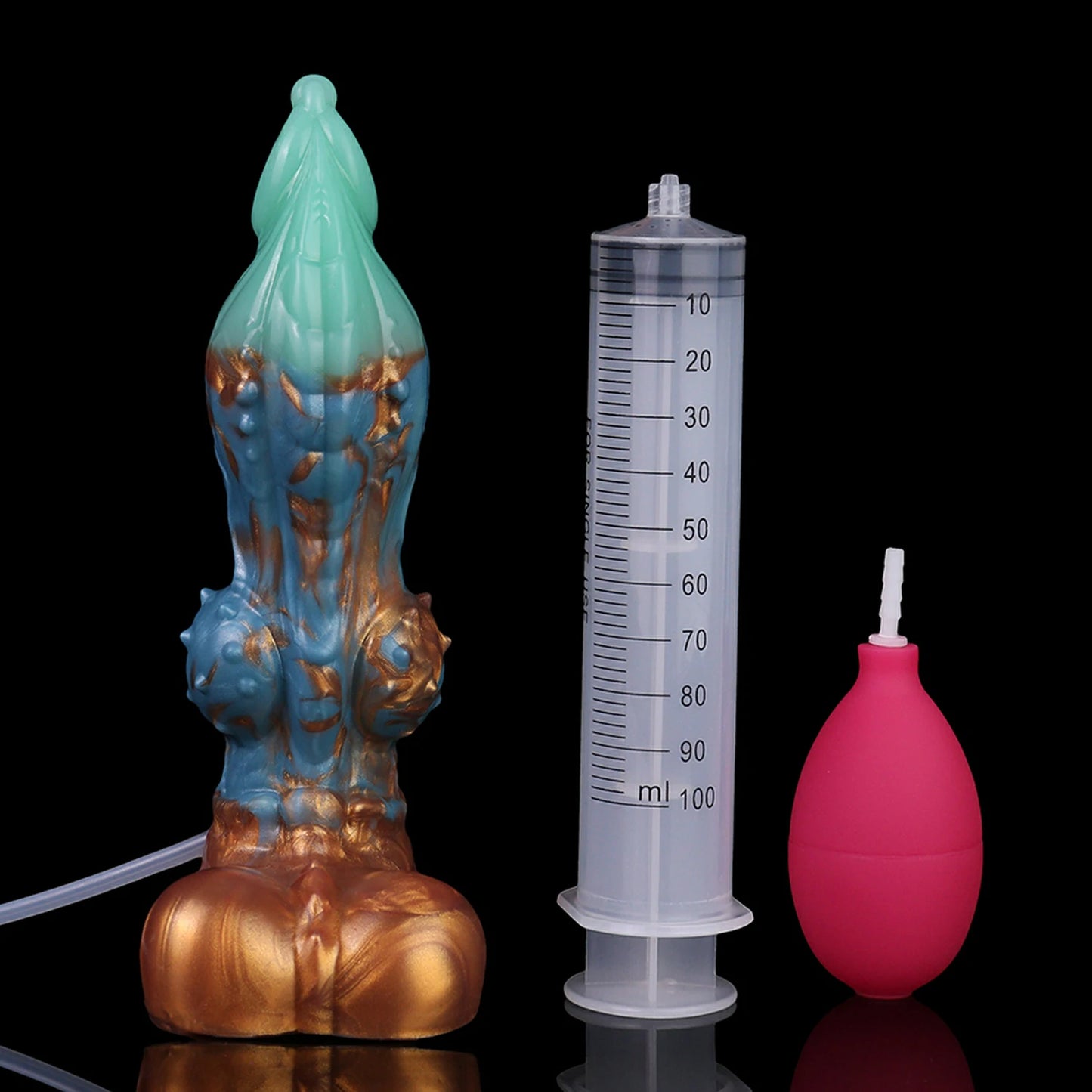 ANOSX Fantasy Desktop Spray Dildo with Suction Base