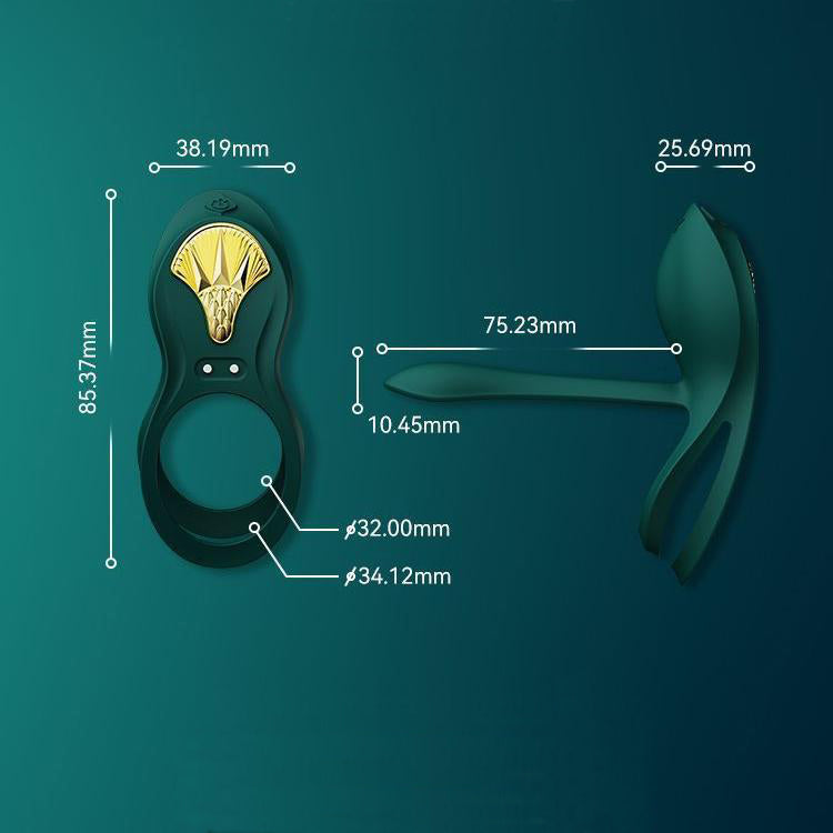 Zalo Bayek Couples Vibrating Ring
