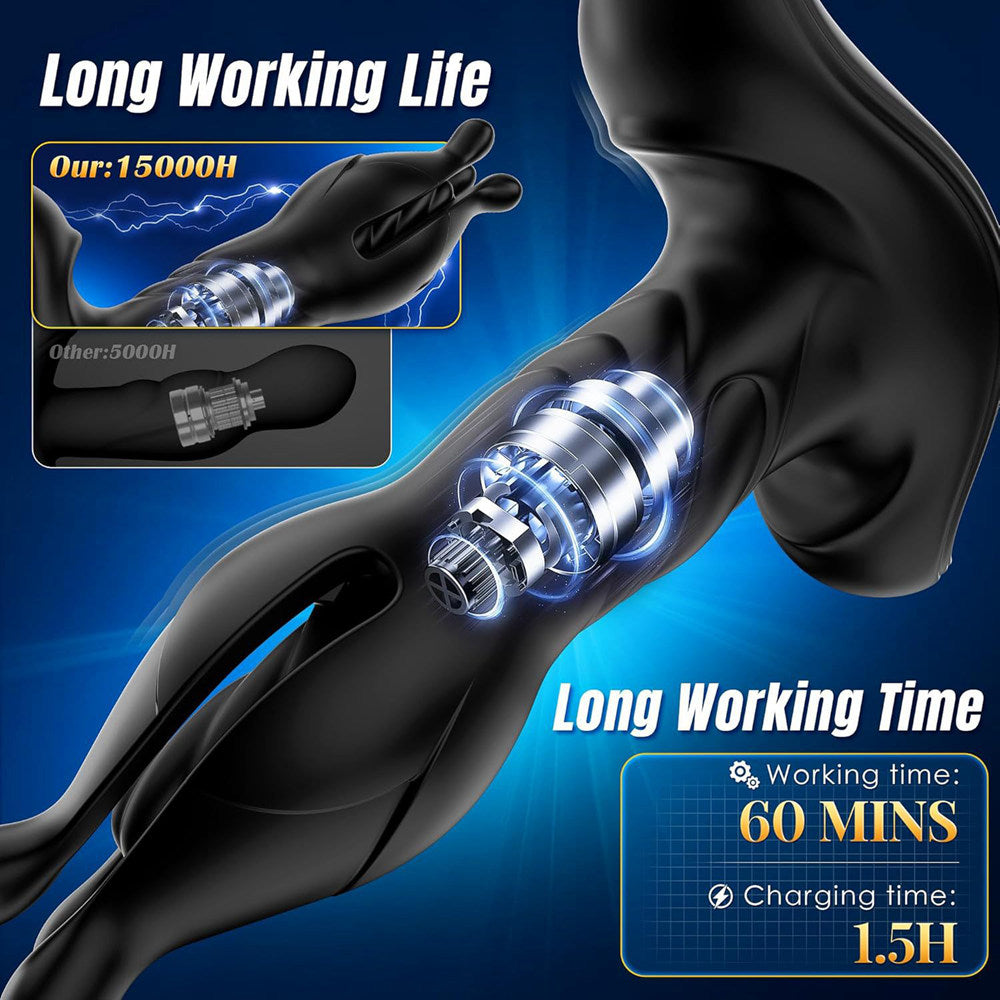 Remote Thrusting Anal Extension Toy