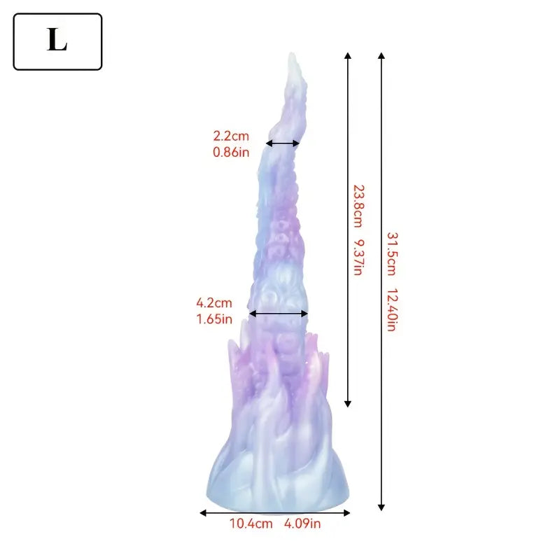 Octopus Tentacle Anal Plug Large Suction Cup Fantasy Erotic Adult Toy