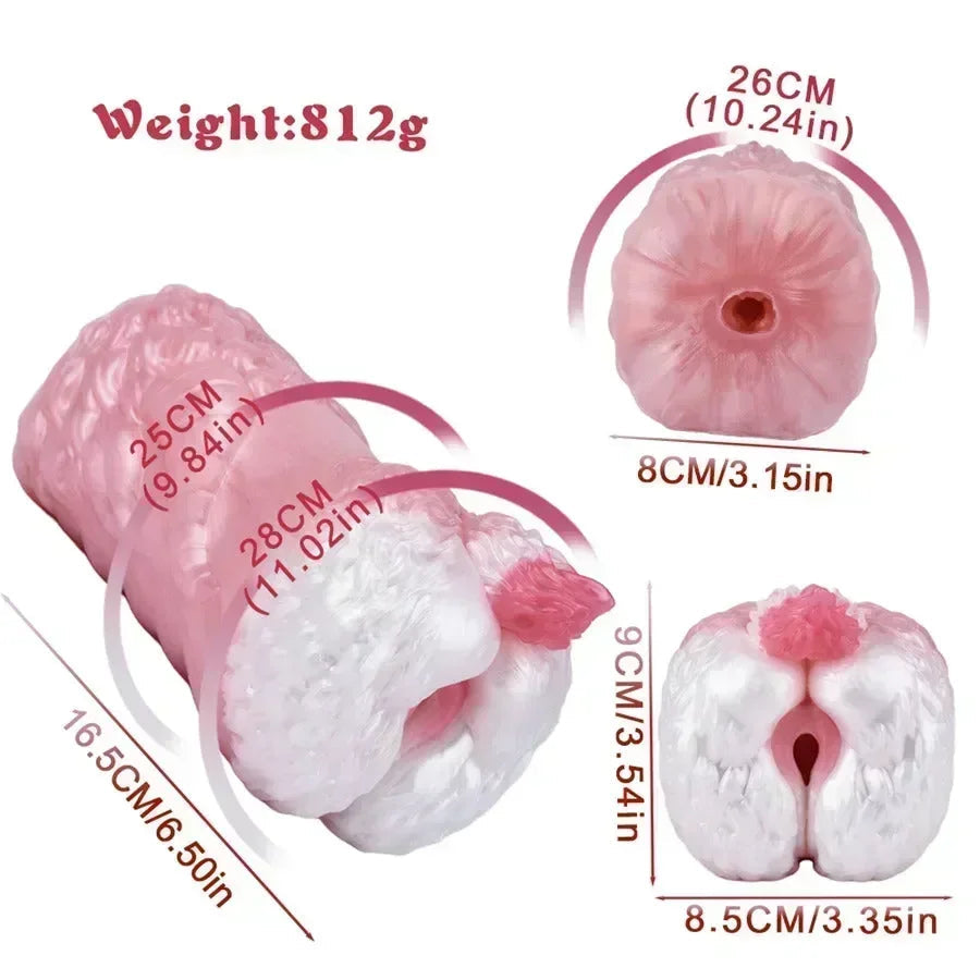 Xinghaoya Silicone Animal Pussy Toy