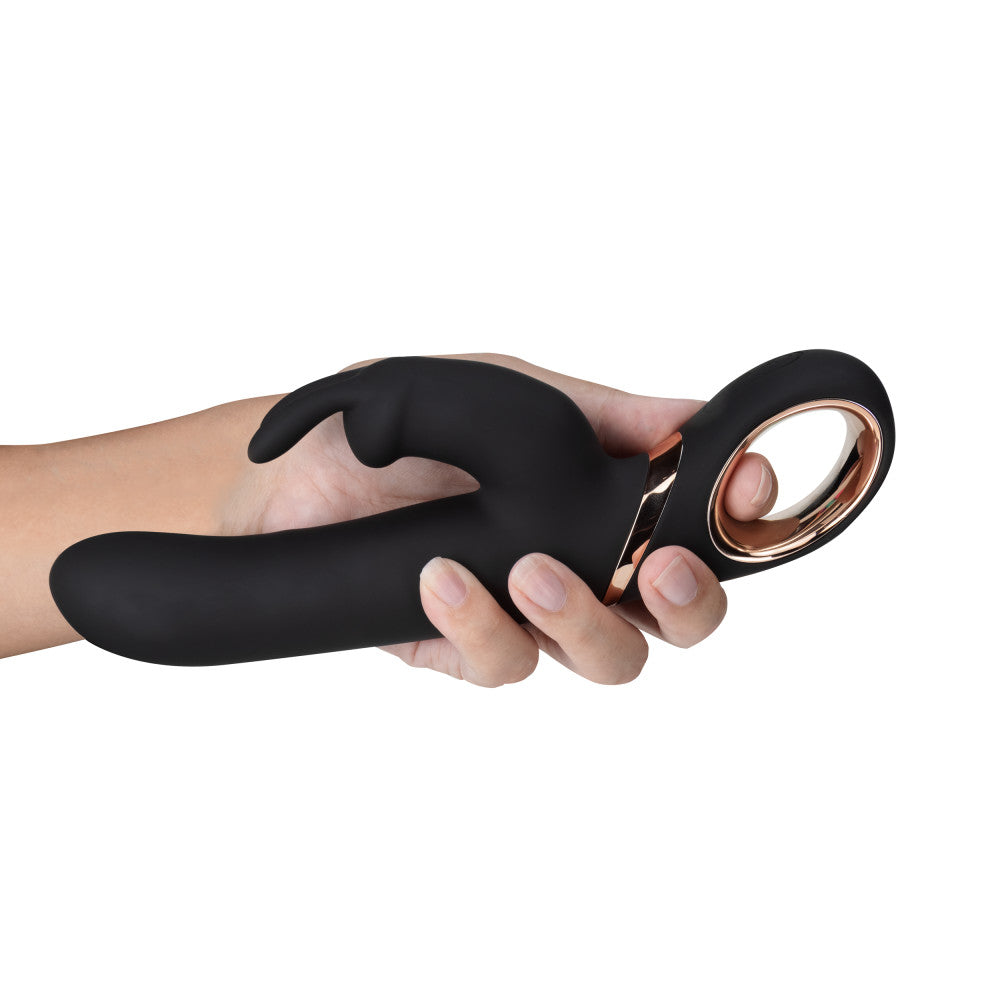 Blush Victoria G-Spot Black 9-Inch Rabbit Loop Handle Vibrator
