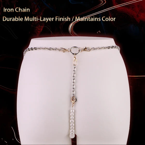 Women’s Pearl Bondage Panties - Clit Stimulator BDSM Toy