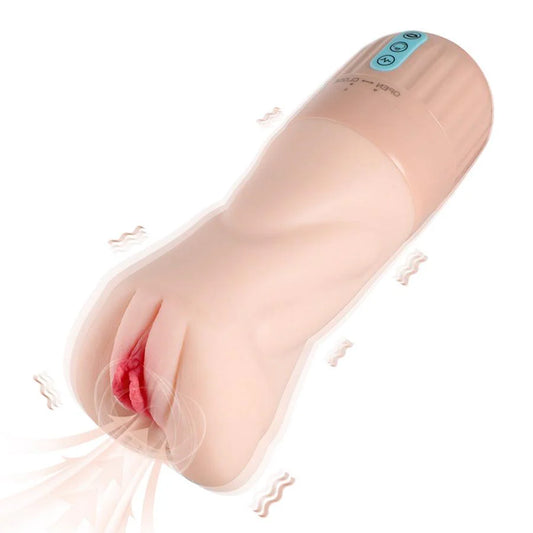 Auto Sucking Pocket Pussy Realistic Vaginal Design