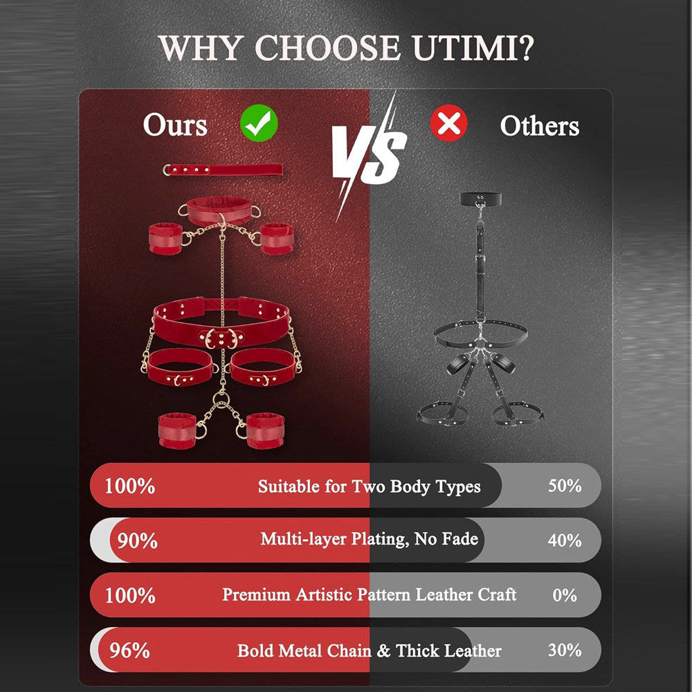 Xinghaoya Leather Body Bondage Straps