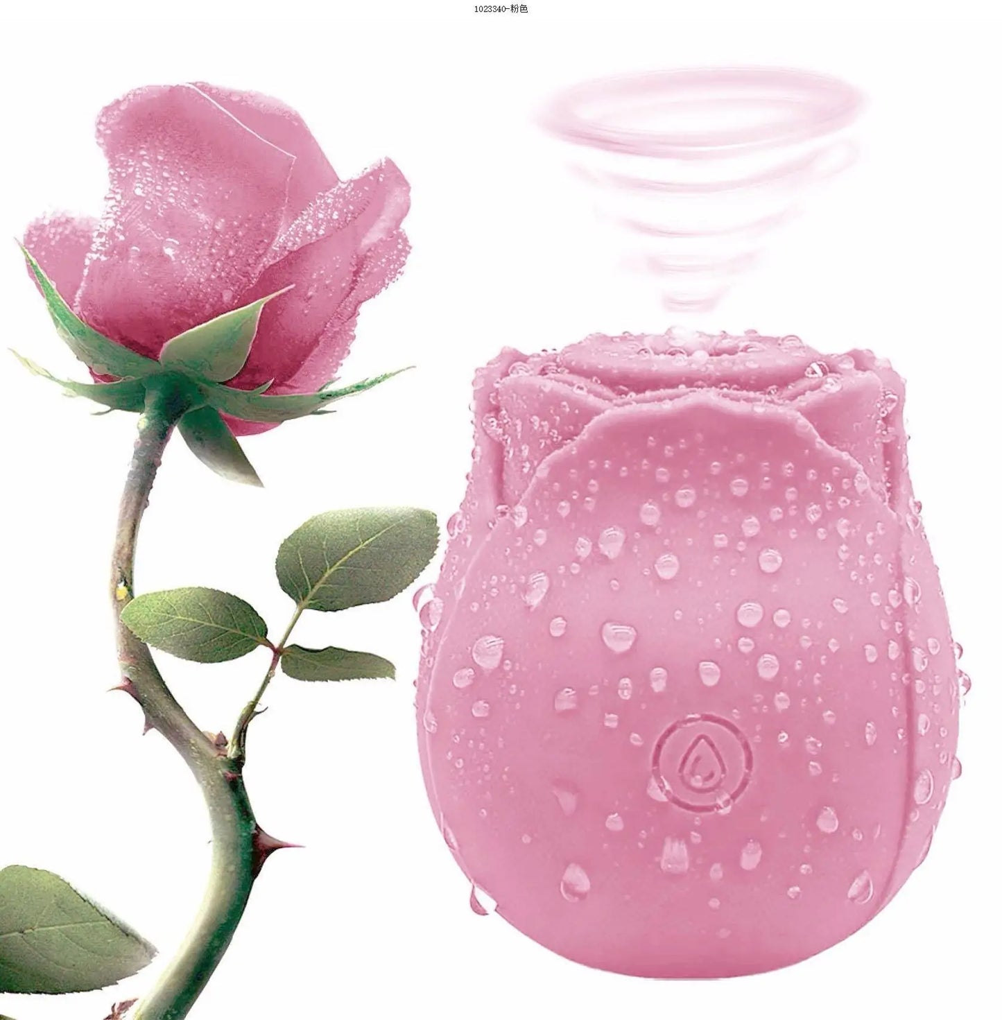 Bloomgasm Wild Rose Clitoral Suction Stimulator