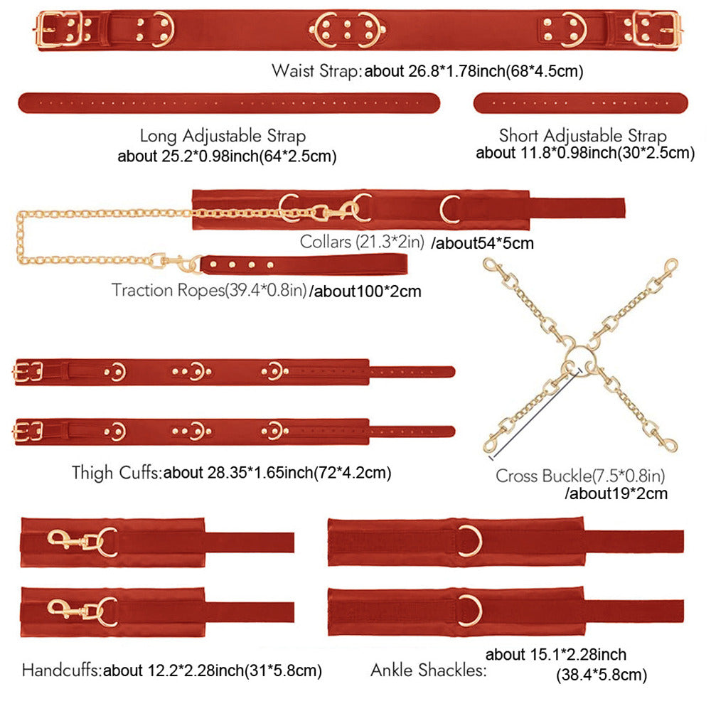 Xinghaoya Leather Body Bondage Straps