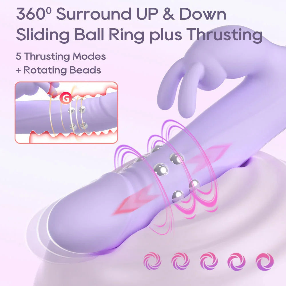 Xinghaoya Beads Thrusting Bunny Vibrator