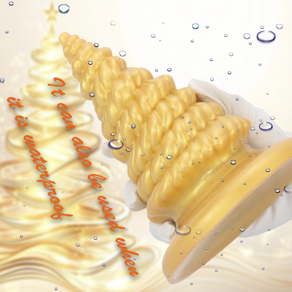 Christmas tree-shaped anal plugs